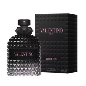 NIB Valentino Uomo Born in Roma Eau de Toilette, 3.4oz $140